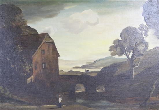 Philip Hugh Padwick (1876-1958) Landscape 16 x 23in.